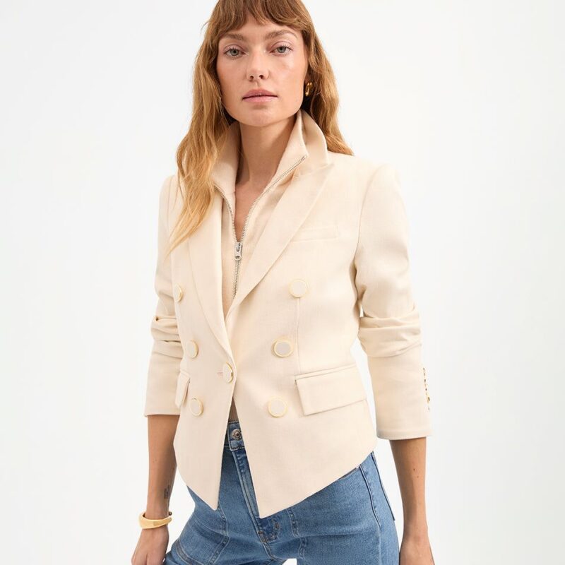 Diego Cotton Dickey Jacket – Veronica Beard