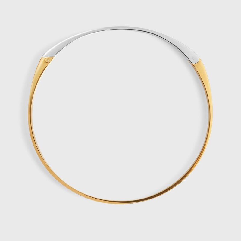 Signature collar silver/gold – Toteme - INT