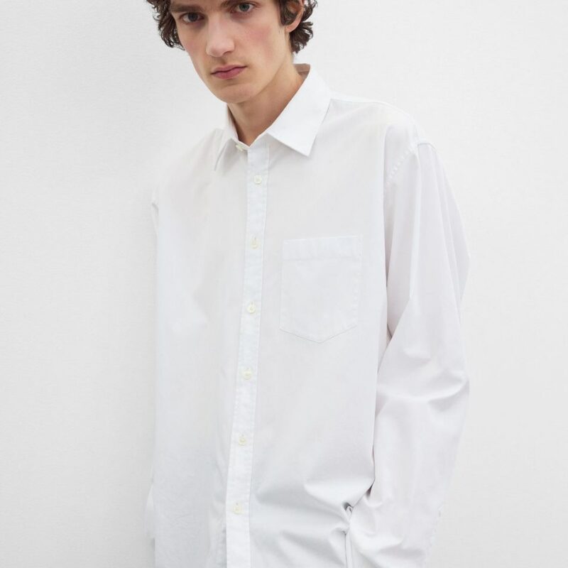 Casual pocket shirt white – Toteme - INT