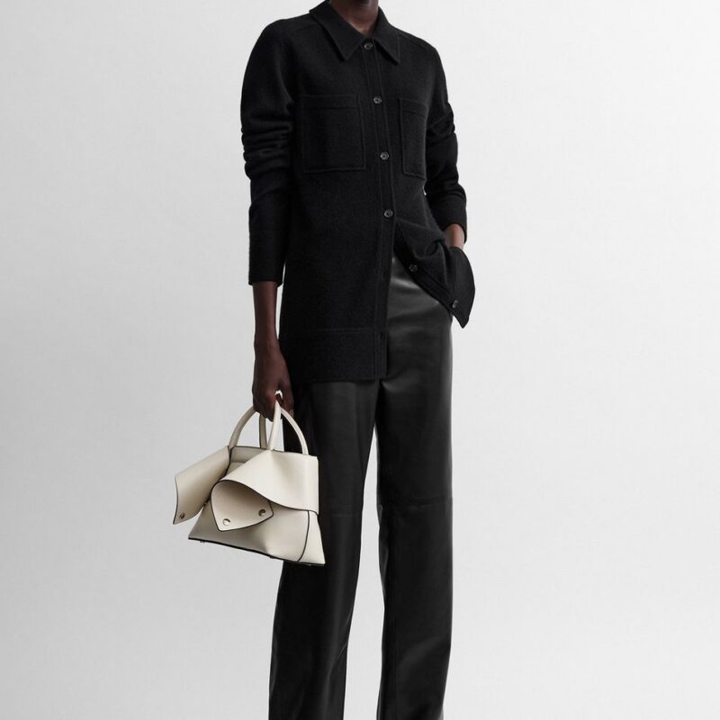 Cashmere shirt black – Toteme - INT