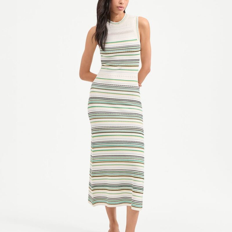 Dawna Knit Maxi Dress – Veronica Beard