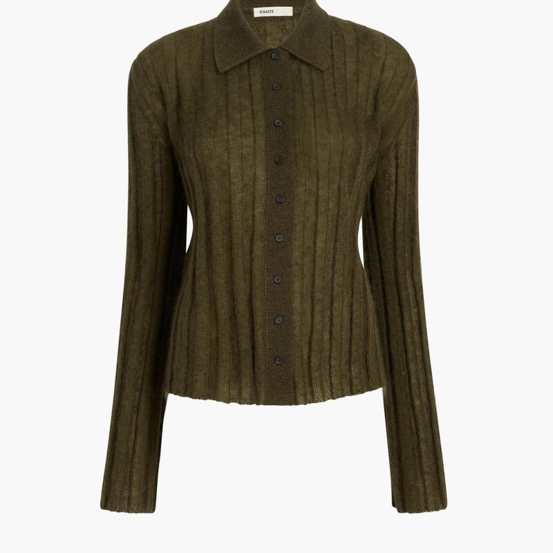 Meadow Sweater in Dark Olive – KHAITE