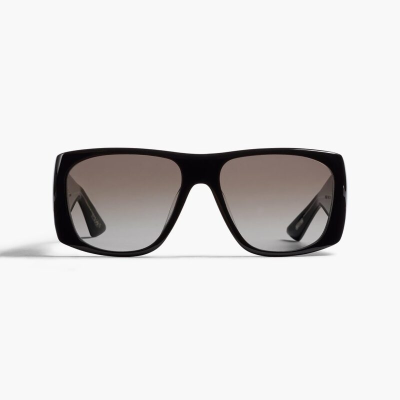 KHAITE x Oliver Peoples 1965C in Black and Soft Tan Gradient