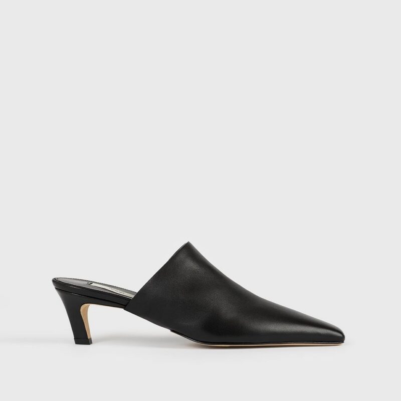 Soft nappa mules black – Toteme - INT