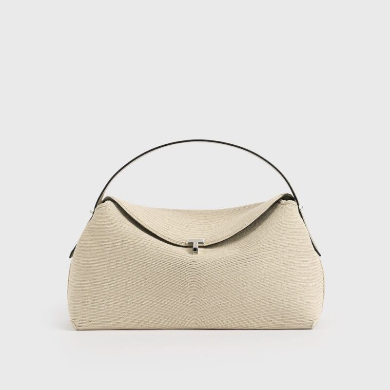 T-lock rope top handle pearl – Toteme - INT