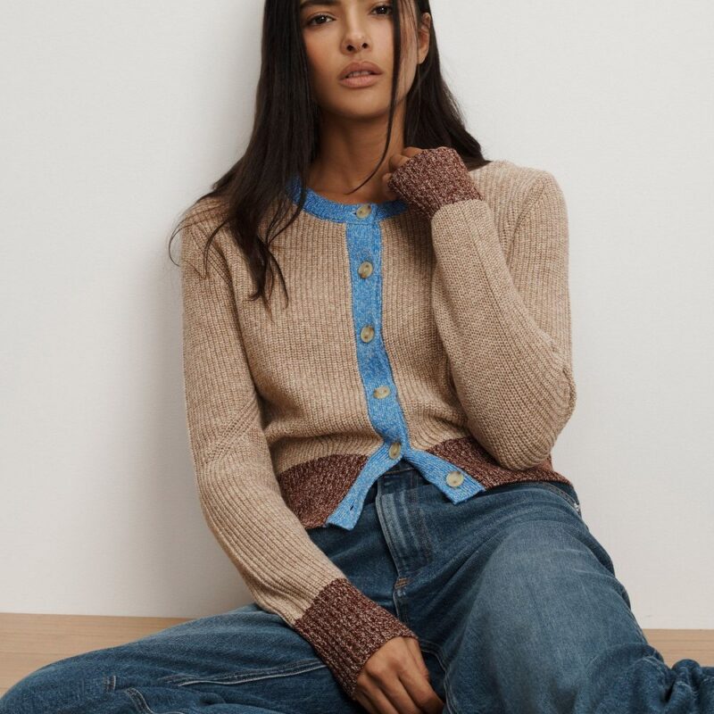 Ibra Merino Wool-Blend Cardigan – Veronica Beard