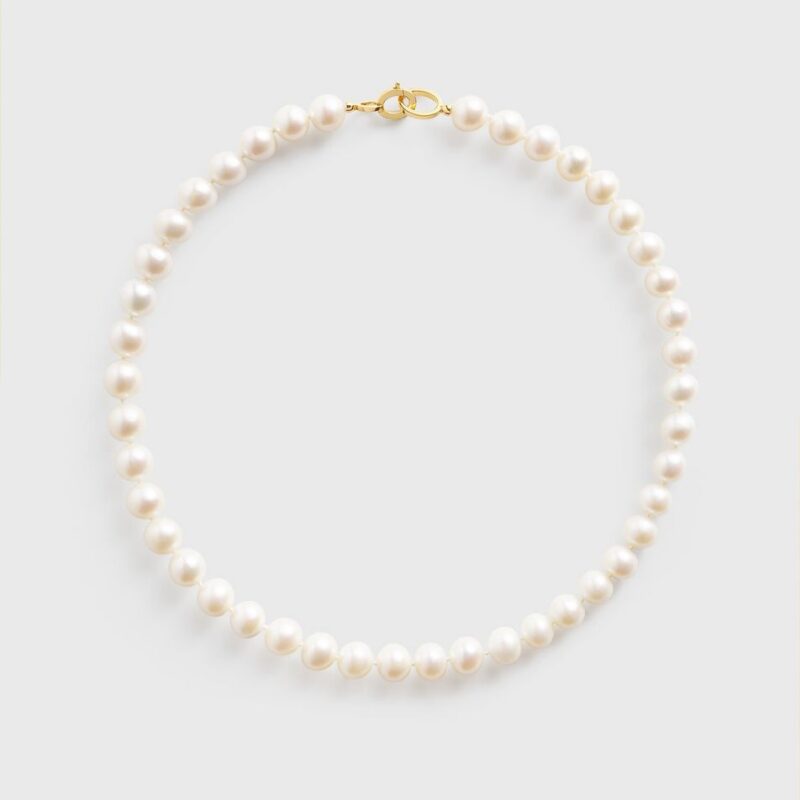 Infinity pearl choker white – Toteme - INT