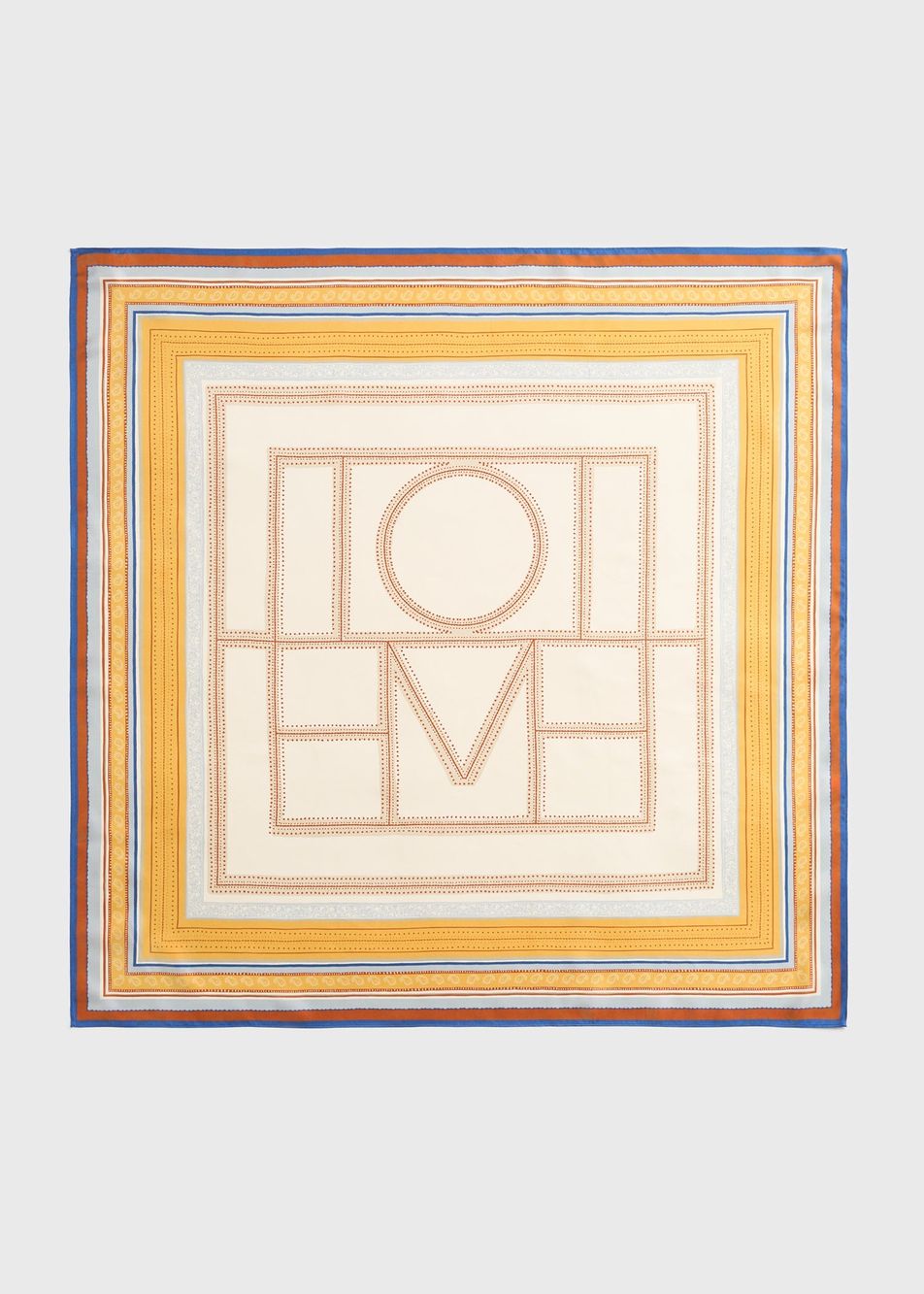 Collector scarf cream/daffodil – Toteme - INT
