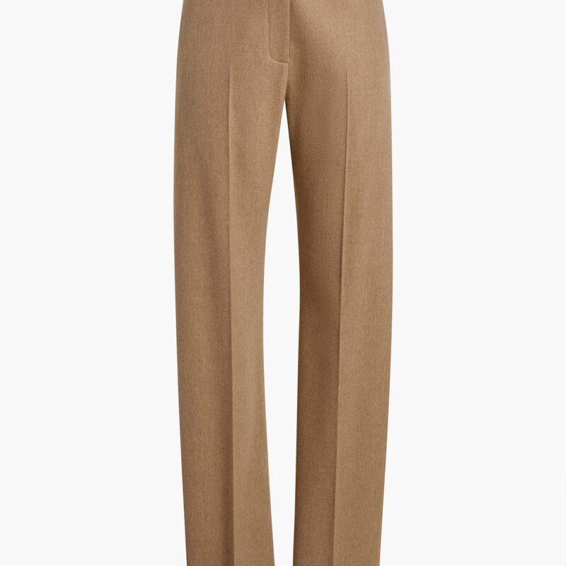 Hunter Pant in Desert Sand Wool Cashmere – KHAITE