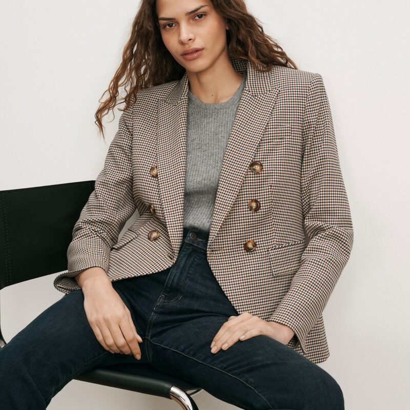 Miller Houndstooth Dickey Jacket – Veronica Beard