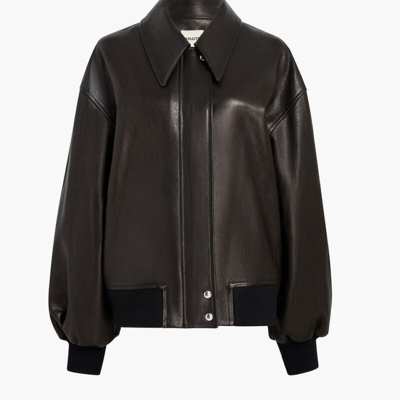 Shelman Jacket in Black – Khaite