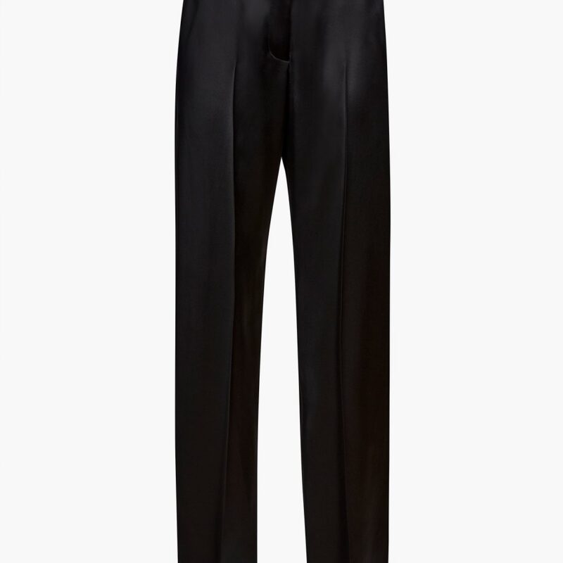 Hunter Pant in Black Satin – KHAITE