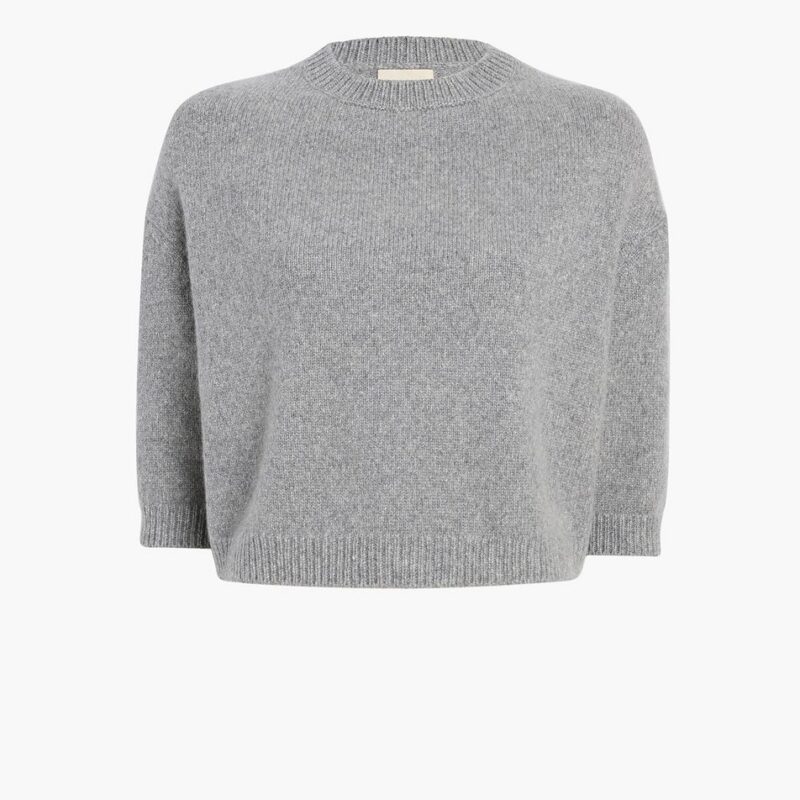 Sabina Sweater in Fog – Khaite