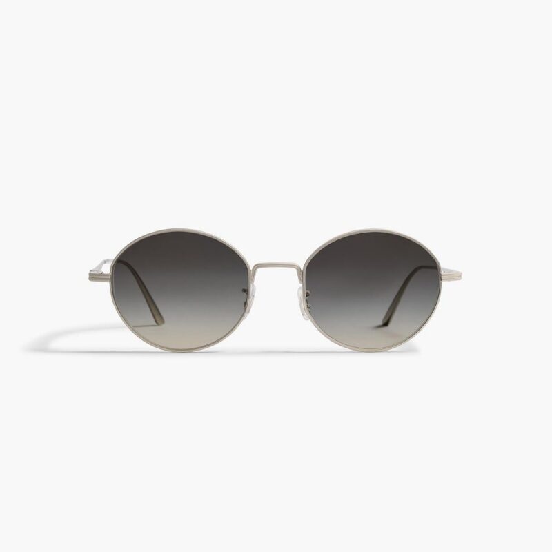 KHAITE x Oliver Peoples 1994C in Silver and Grey Gradient