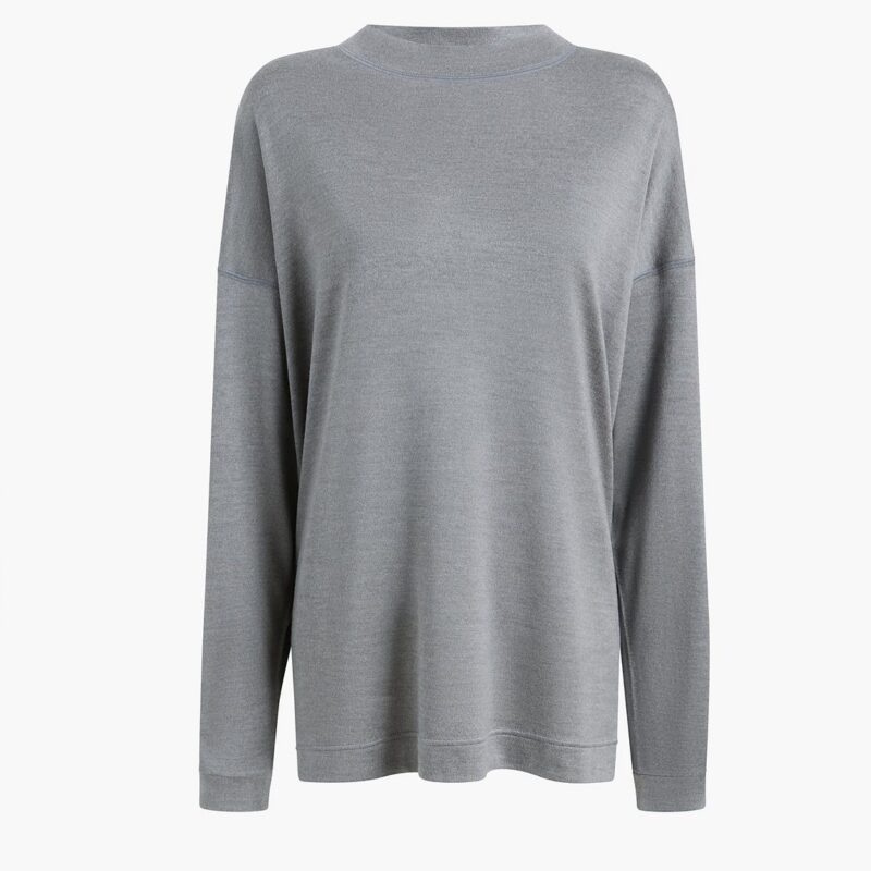 Dylan Top in Heather Grey – KHAITE