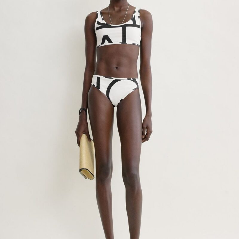 Monogram bikini bottoms tofu – Toteme - INT