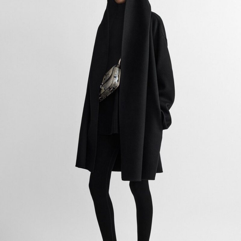 Hoodie coat black – Toteme - INT