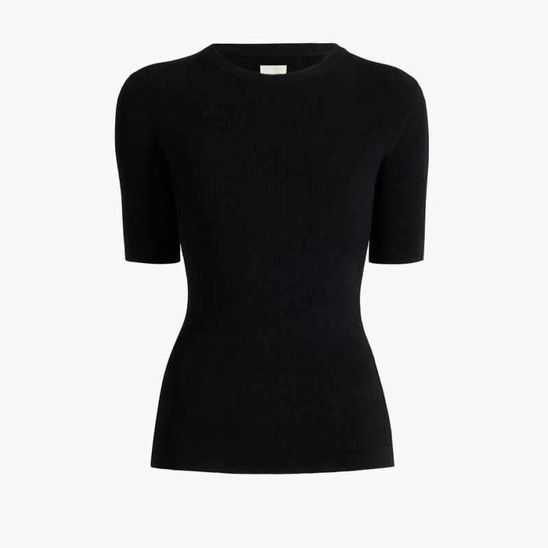 Maj Top in Black – Khaite