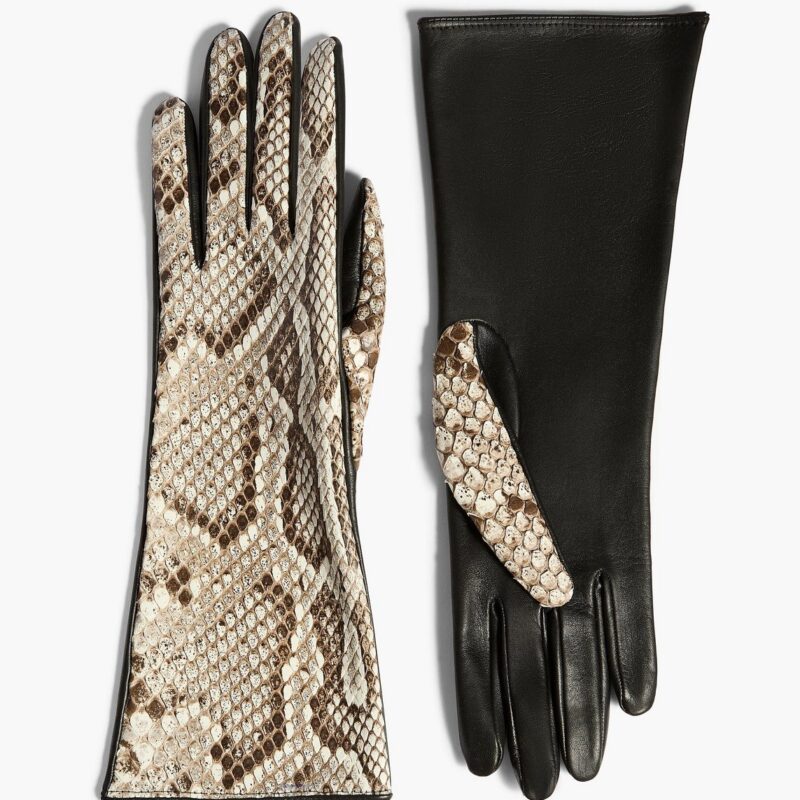 Remo Mid Gloves in Natural – KHAITE