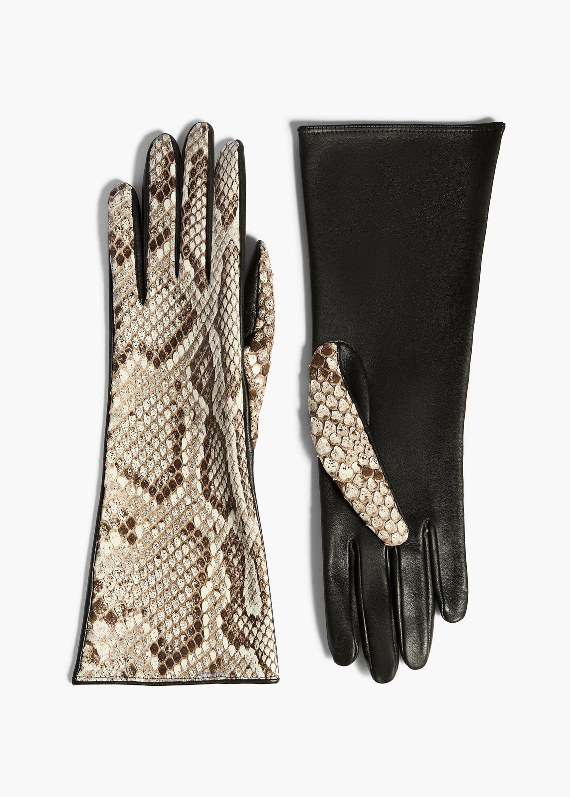 Remo Mid Gloves in Natural – KHAITE