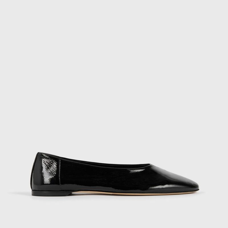 Slip naplack ballerinas black – Toteme - INT