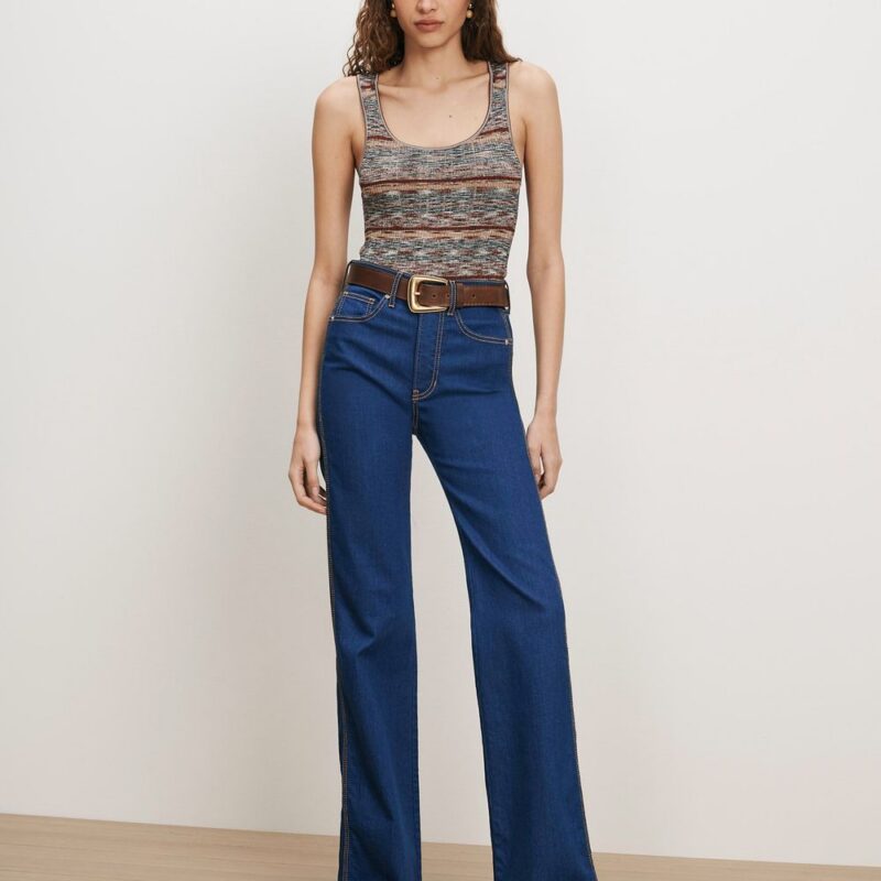 Crosbie Slim Wide-Leg Jean – Veronica Beard