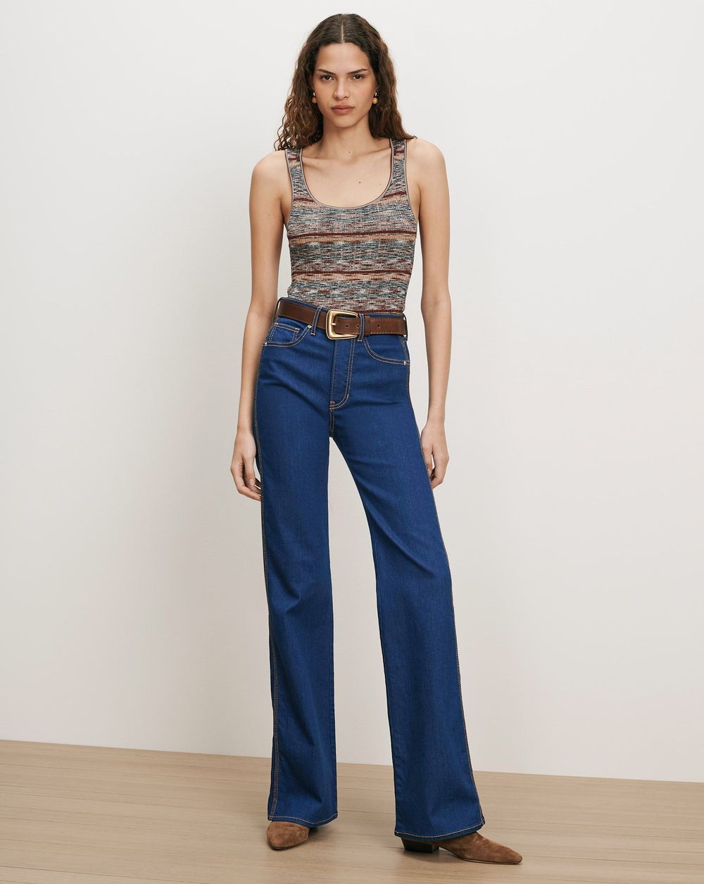 Crosbie Slim Wide-Leg Jean – Veronica Beard