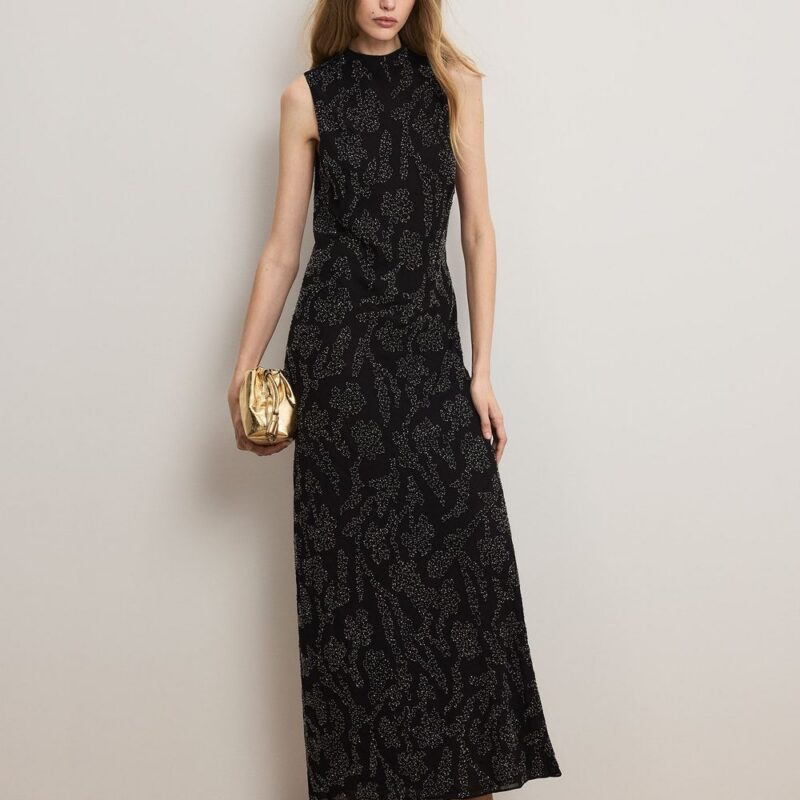 Sylven Beaded Maxi Dress – Veronica Beard