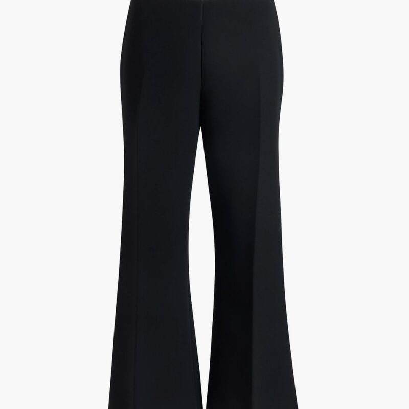 Walter Pant in Black Crepe – Khaite