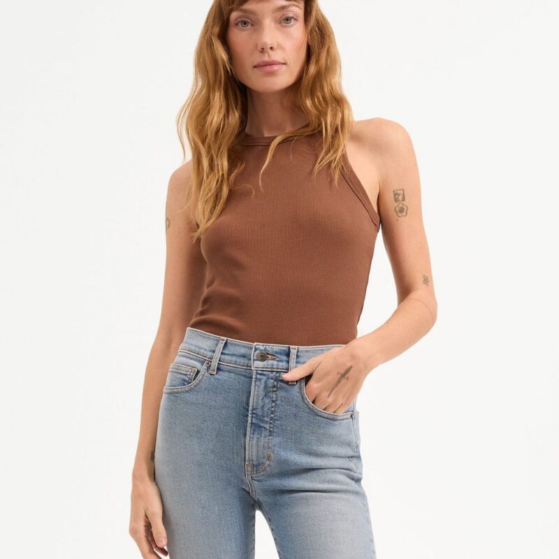 Jordyn Cropped Tank Top – Veronica Beard