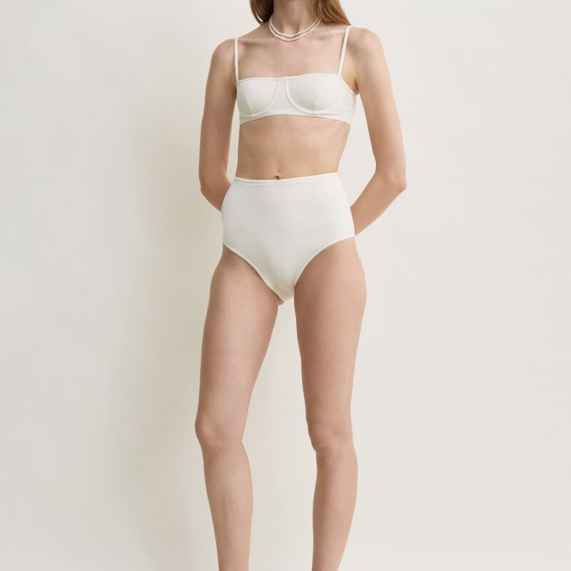 High bikini bottoms ecru – Toteme - INT