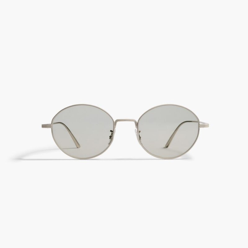 KHAITE x Oliver Peoples 1994C in Silver and Blue Light Filter