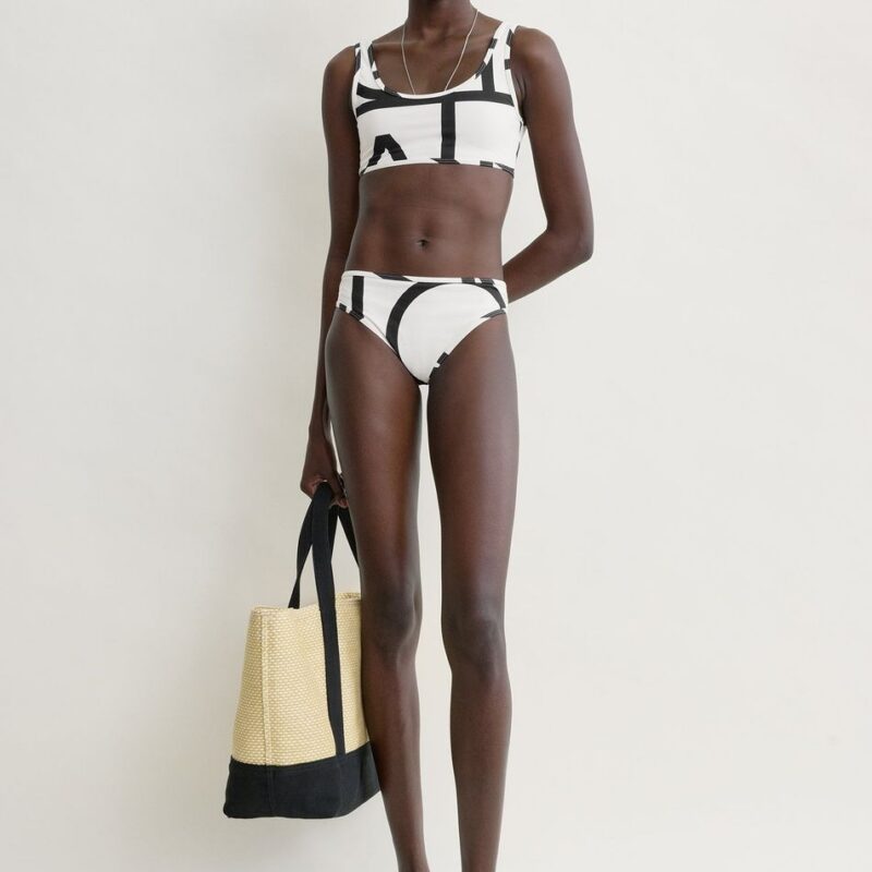 Monogram bikini top tofu – Toteme - INT