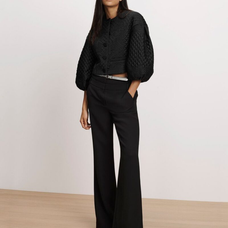 Tonelli Double-Waistband Pant – Veronica Beard