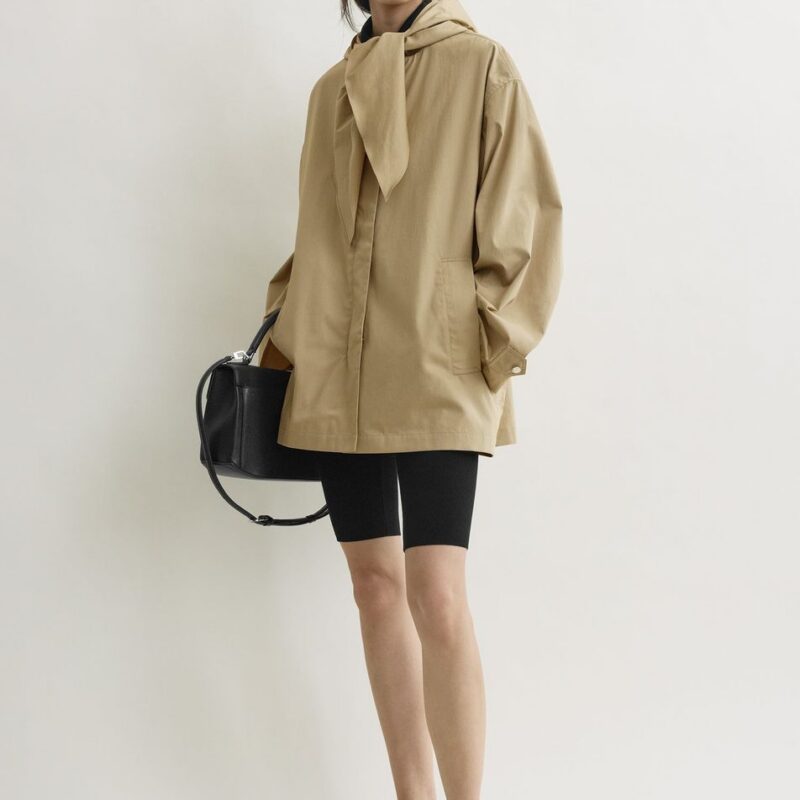 Technical scarf jacket cashew – Toteme - INT