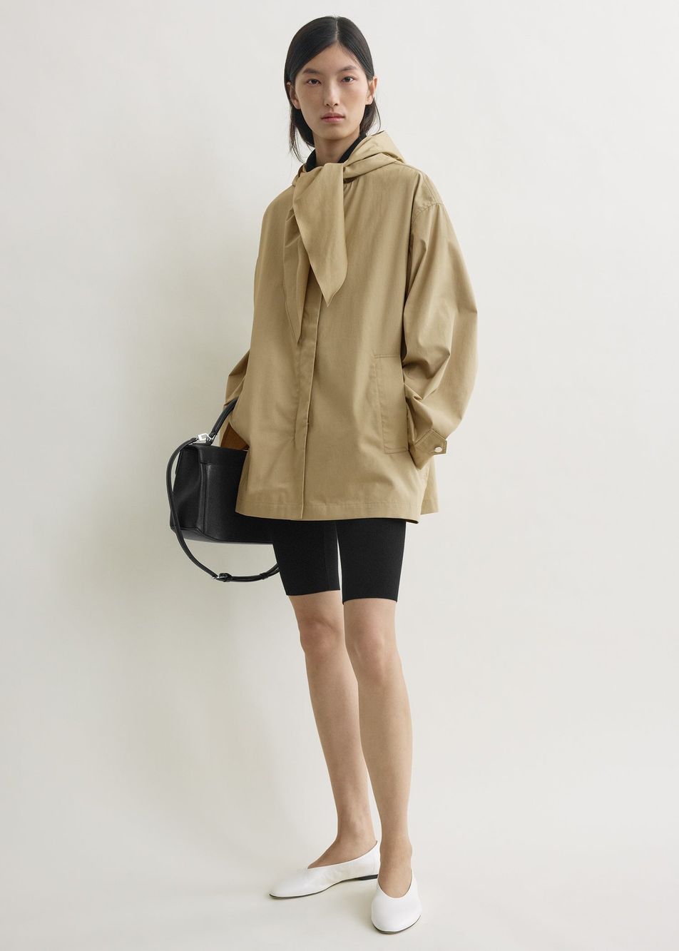 Technical scarf jacket cashew – Toteme - INT