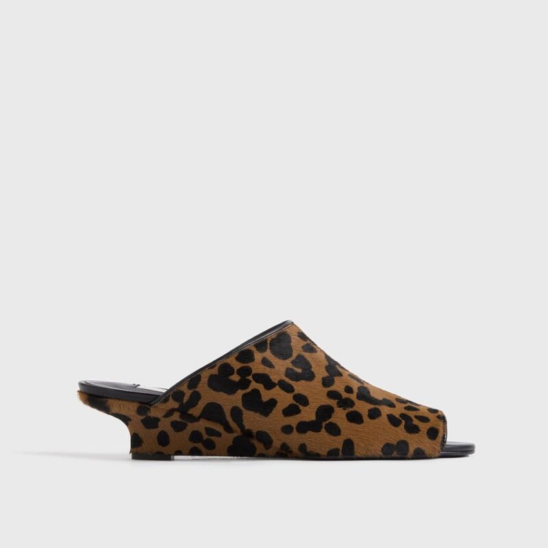 Summer pony hair mules leopard – Toteme - INT