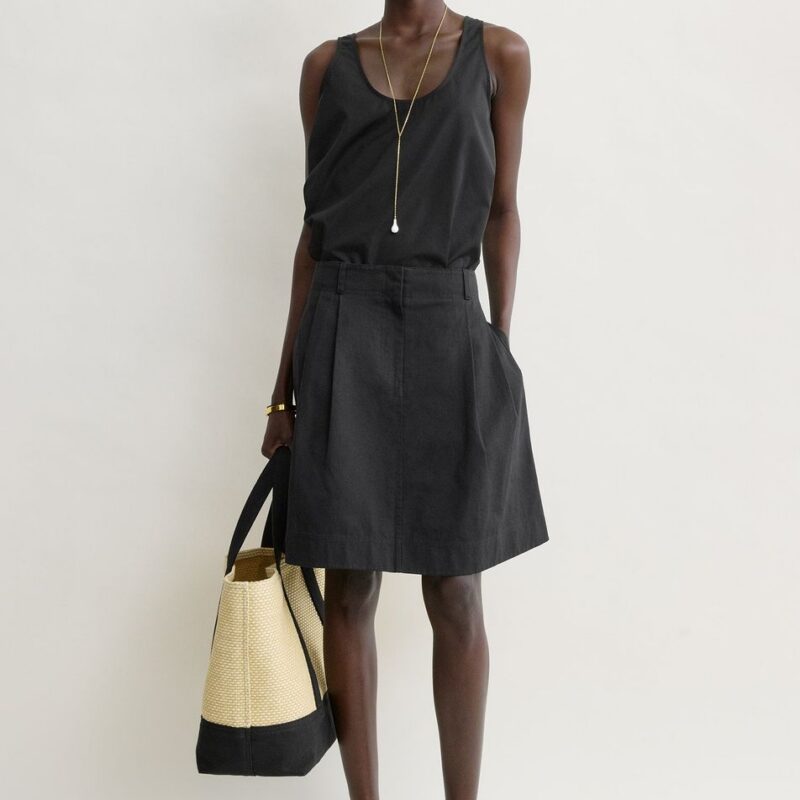 Chino skirt black – Toteme - INT