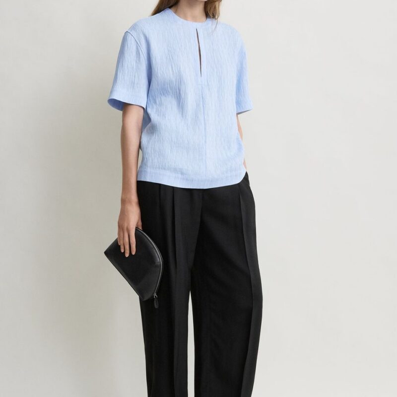 Soft tunic top sky petite – Toteme - INT