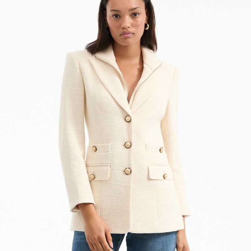 Terre Cotton Dickey Jacket – Veronica Beard
