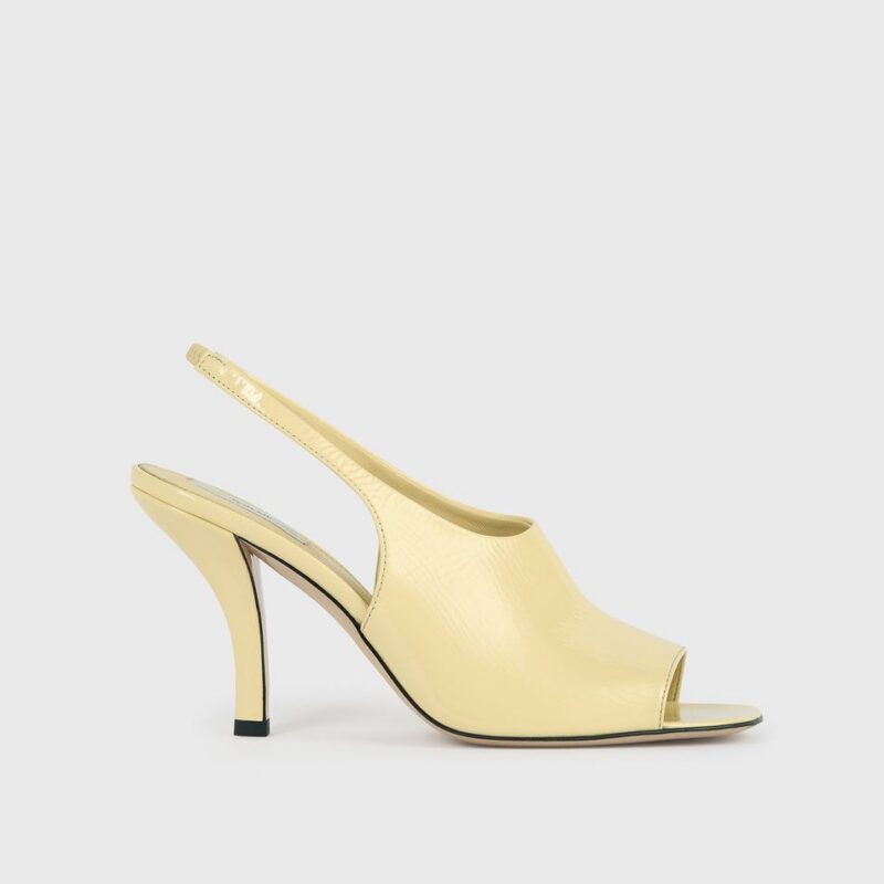 Contour naplack slingbacks buttercup – Toteme - INT
