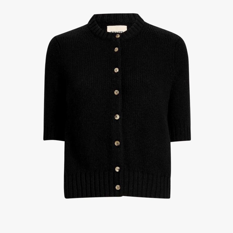 Nora Cardigan in Black – Khaite