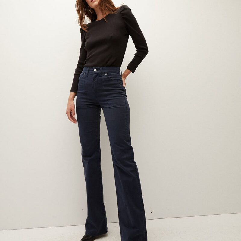 Crosbie Slim Wide-Leg Pant – Veronica Beard