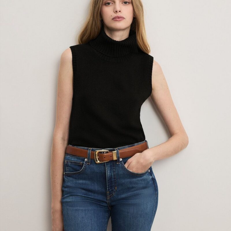 Mazzy Cashmere Sleeveless Sweater – Veronica Beard