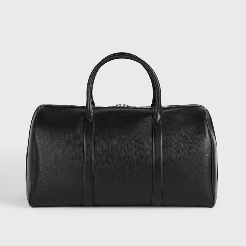 Leather weekender black – Toteme - INT