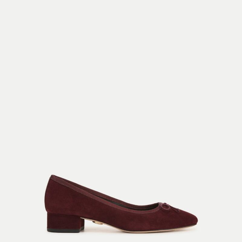 Cecile Suede Ballet Pump – Veronica Beard