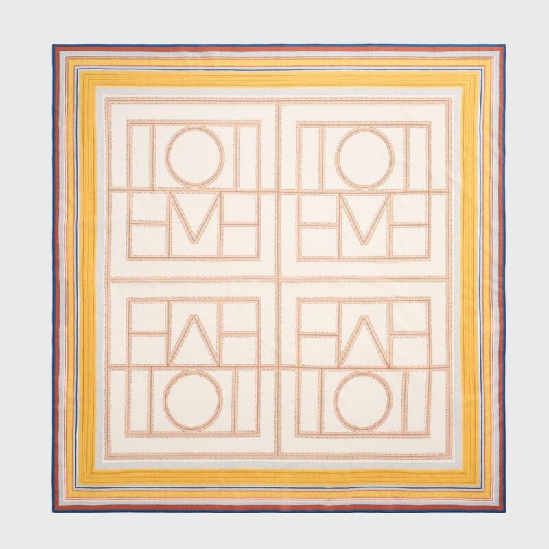 Collector sarong cream/daffodil – Toteme - INT