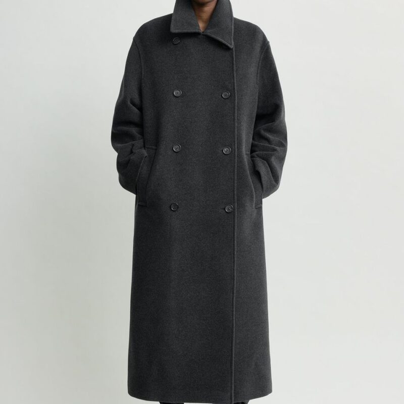 Shield coat charcoal – Toteme - INT