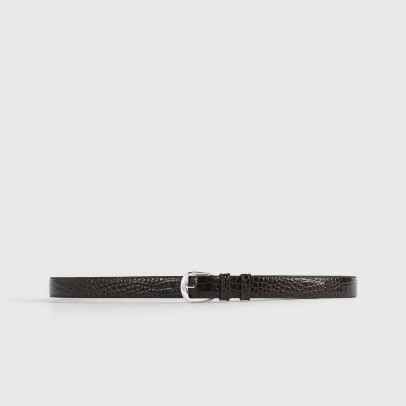 2.5cm classic belt dark brown – Toteme - INT