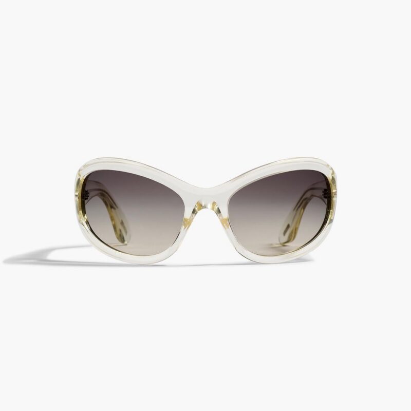 KHAITE x Oliver Peoples 1967C in Pale Citrine and Grey Gradient